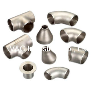 Seamless aço inoxidável Butt-Soldagem Pipe Fittings com CE